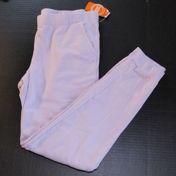 Girls Fleece Jogger Pants - Picture 1 of 6